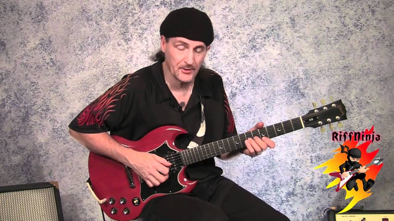 A Cool Blues Riff Based on the Pentatonic Scale