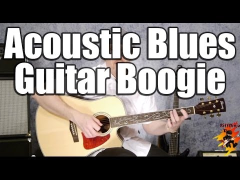 Acoustic Blues Guitar Boogie