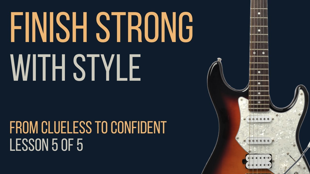 Blues Riff Ending – Finish Your Riff With Style