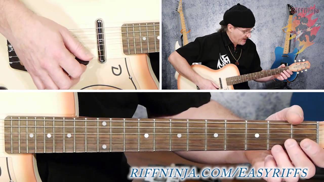 Cool Blues Riff For Beginners