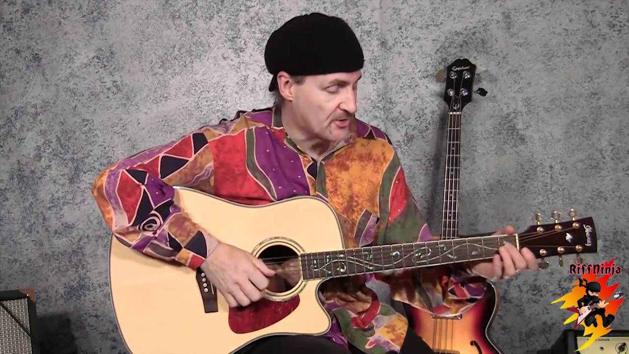 Cool Chordal Guitar Riffs: Inverted Thirds in G Major