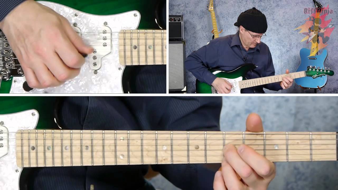 Cool Country Guitar Riff: Inverted Thirds with Hybrid Picking