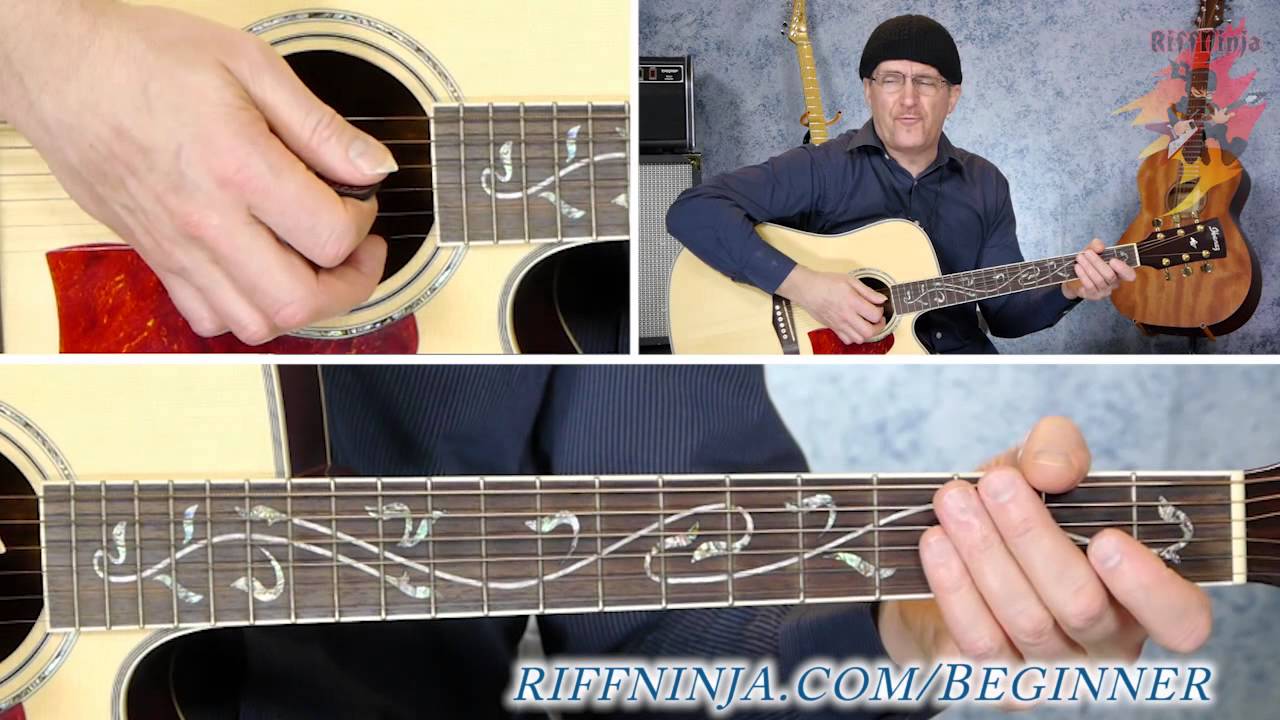 Easy F Chord Guitar: Your First Bar Chord