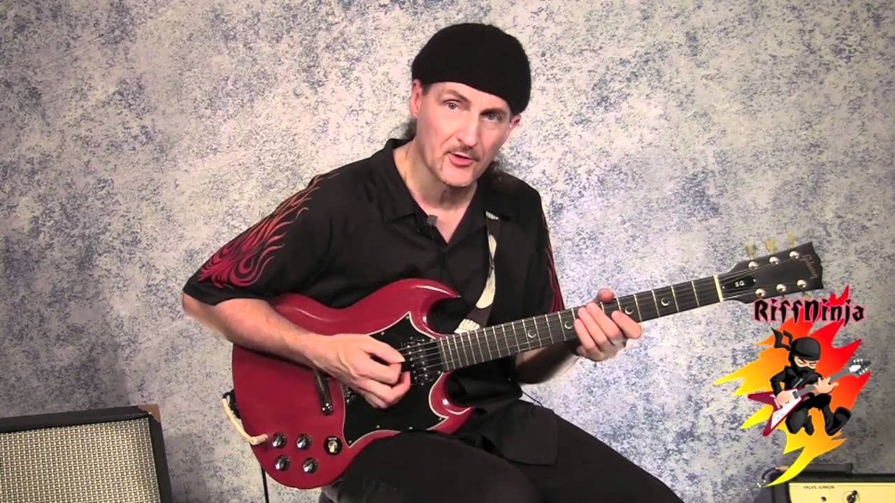 Guitar Riffs with Drone Notes: E Minor Single String