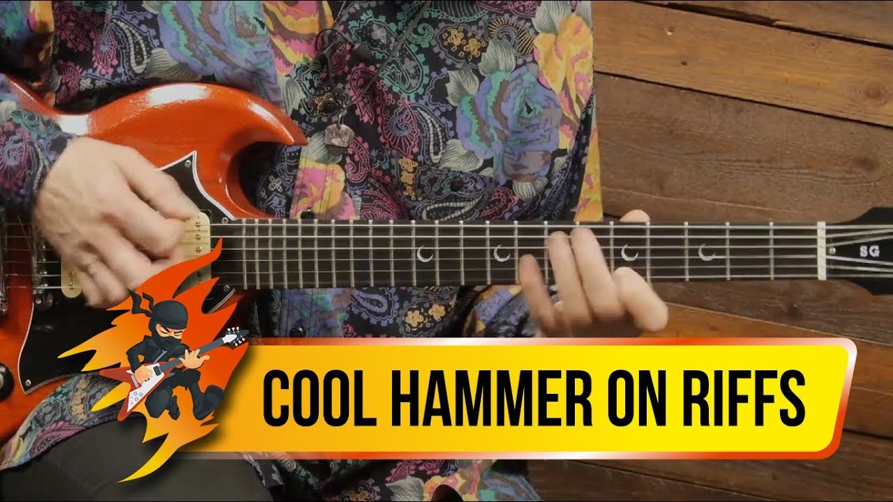 Hammer-On and Pull-Off Riffs That Sound Great