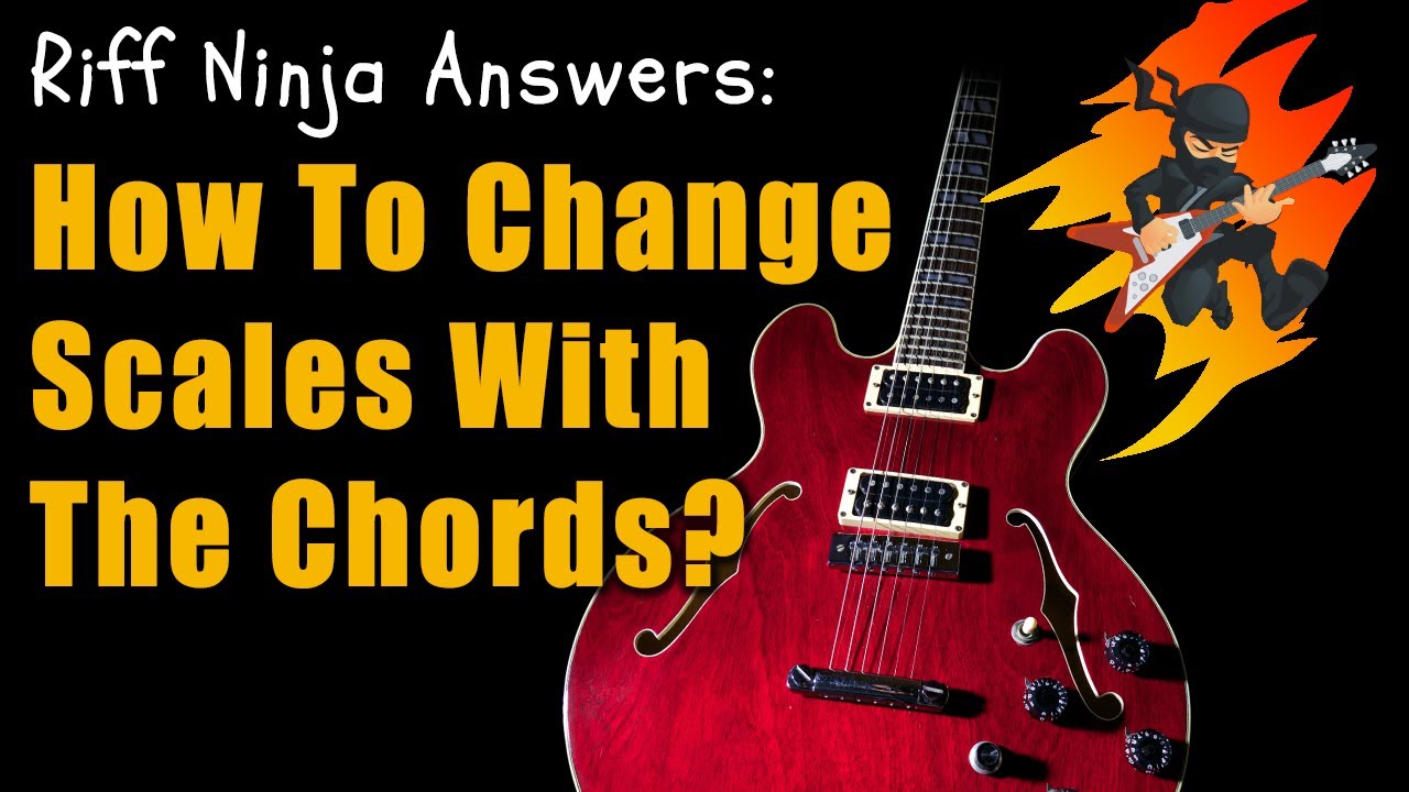 How to Change Scales With the Chords in Blues