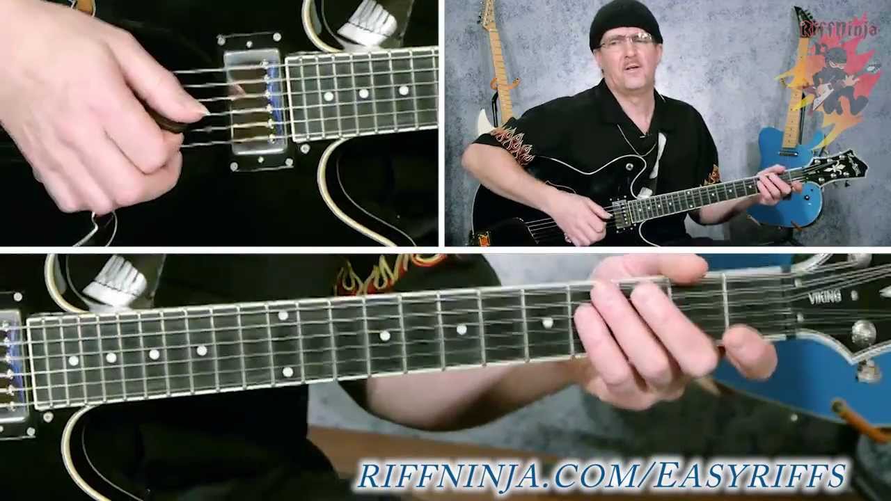 Intermediate Blues Guitar Riff — Minor Thirds and Chromatic Movement
