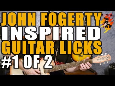 John Fogerty Guitar Licks: The Flatted Fifth Riff (Part 1)