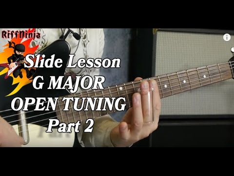 Open G Slide Guitar Progressions: 1-4-5 Fretting & Slide Tricks