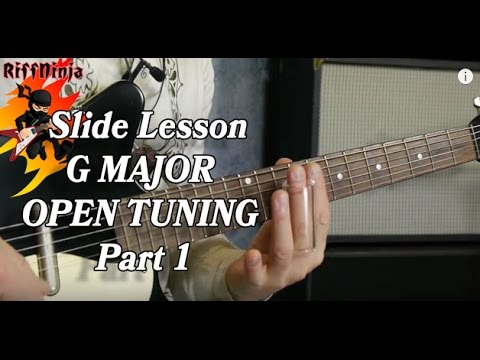 Open G Tuning for Slide Guitar: Setup, Chord Shapes & First Moves