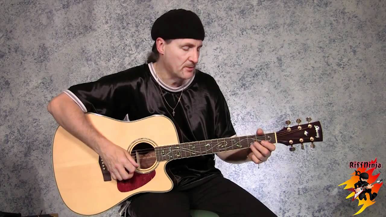 Open Guitar Riffs in G Major Using E Pentatonic Minor