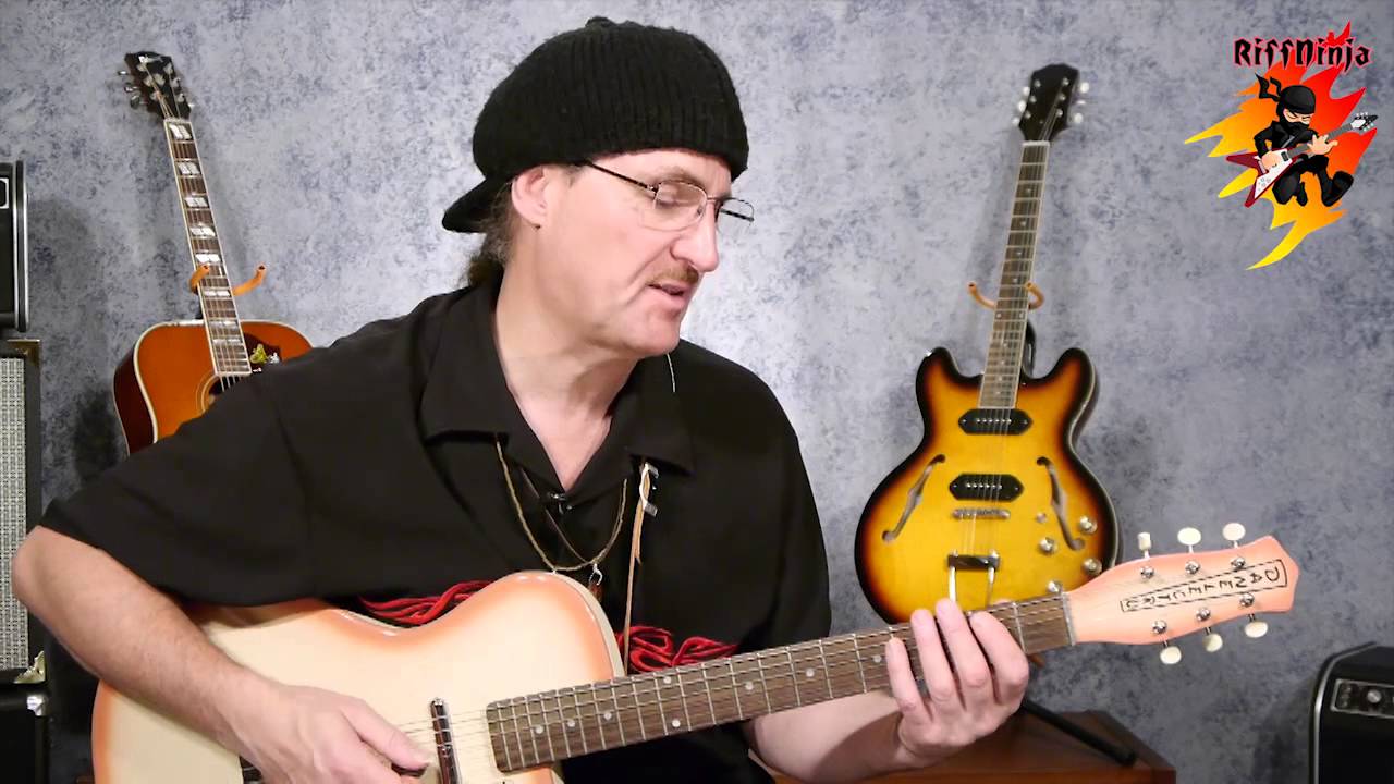 Shuffle Strum Pattern for Blues Guitar