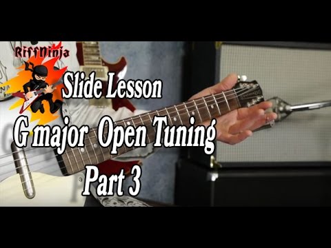 Slide Guitar Riffs in Open G: Picking, Expression & Single Note Lines